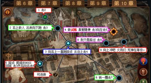 《雨城》第三章广场通关攻略（探索广场的秘密）