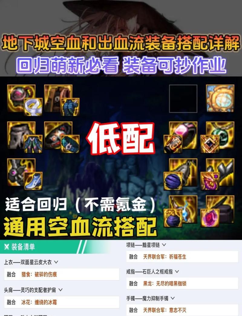 dnf中血药如何配置？配置血药有哪些技巧和建议？