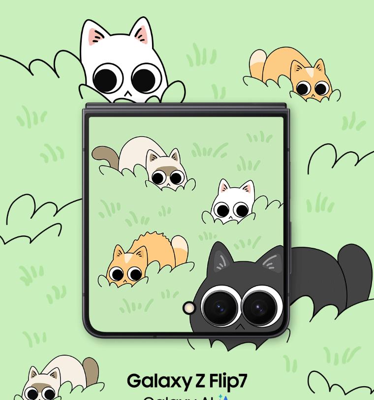传递你的专属风格! 三星 Galaxy Z Flip7 带来更多个性化选项