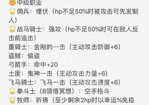 《火焰纹章风花雪月》牧师介绍——属性详情一览（解读牧师的技能、特点和优缺点）