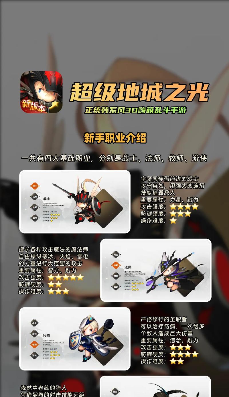 《超级地城之光》新手快速上手攻略（15个精选技巧教你轻松玩转游戏）